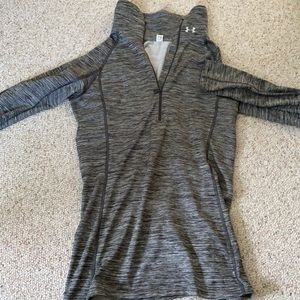 Grey zip up